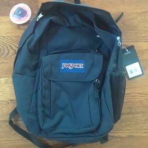 NWT Classic Black Jansport Backpack